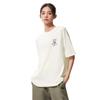 Men's Li-Ning Sports Life Collection T-Shirts Unisex Ivory Crew Neck Moderate Straight Fit