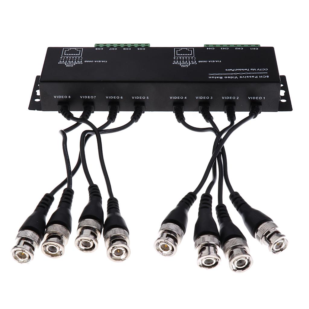 5 Set BNC Male BNC Female plug Cables Screws Terminals for CCTV Video Monitor