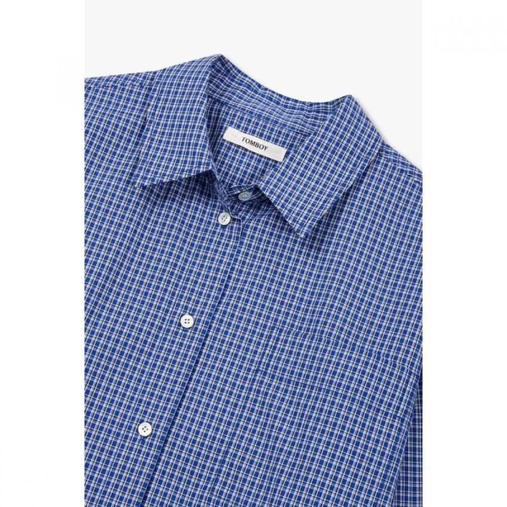 Studio Tomboy Square Pocket Check Shirt 9106221201 