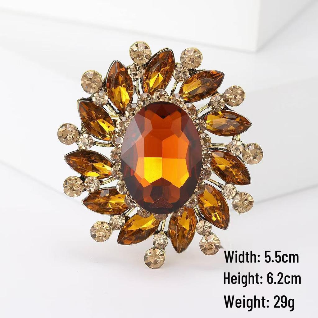 Exquisite Peony Brooch: High-End Chinese Style Floral Pin for Women, Classical Fashion Accessory & Gift
