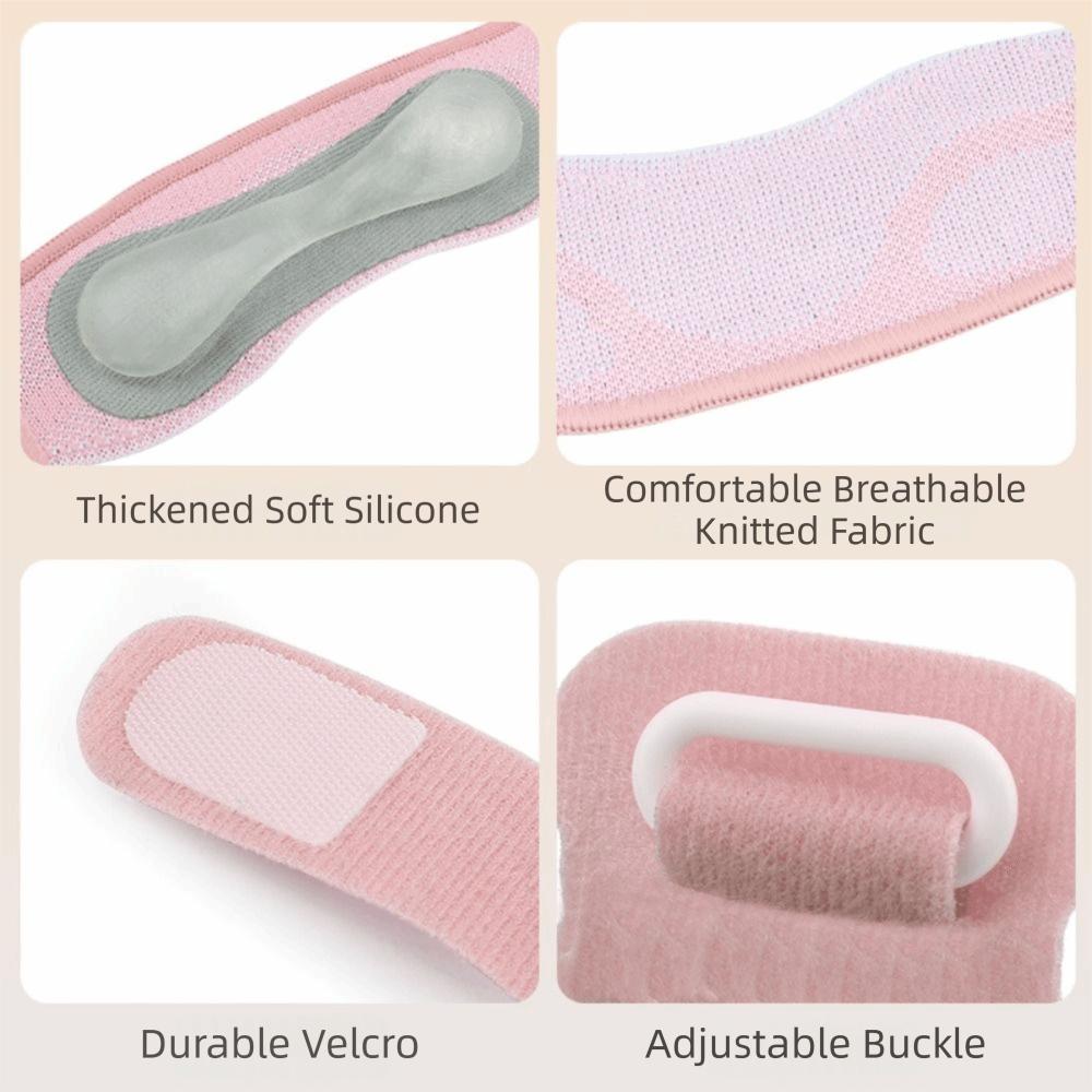 Nylon Silicone Patella Knee Strap Adjustable Tendon Strap Protector Sports Knee Brace  Men Women