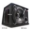 12 Inch High Power Car Mounted DV 12V Speaker Car Audio Modification Active Trapezoidal Subwoofer Overweight RMS 200W Pure Bass