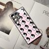 Custodia per Telefono D-Danganronpa Monokuma Per Samsung Galaxy S26 S25 S24 S23 S22 S20 S21 Edge Ultra Plus Fe Copertura Colorata Argento