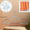 10Pcs Set of Non-slip Hangers Sturdy and Durable Rotating Hook Hangers Laundry Bathroom & Bedroom Clothes Hangers Organization