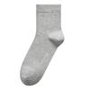 Autumn Cotton Socks, Anti-odor Thickened Men's Pure Cotton Socks, Business Mid-calf Socks, Solid Color for Autumn and Winter