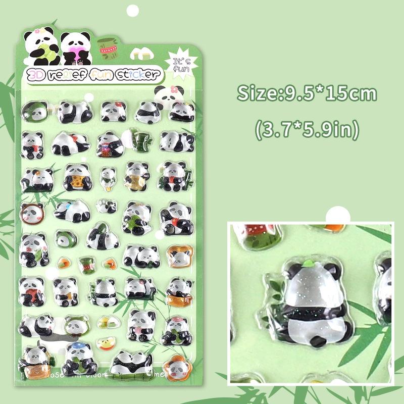 3D Cute Bonbon Drop Seal Sticker Kawaii 3D Relief Stickers Phonecase Laptop Scrapbook Stitch Sticker Party Favors Kids Gifts
