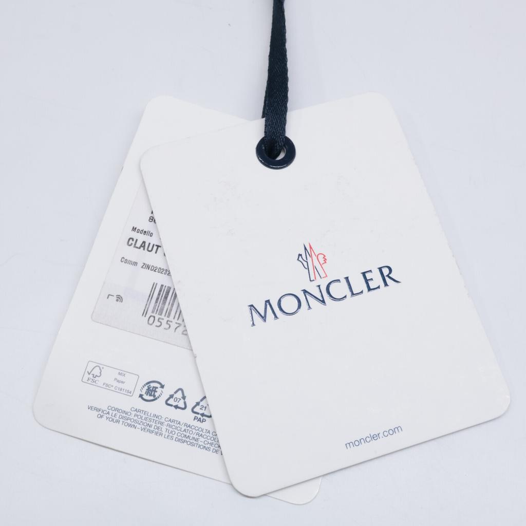 MONCLER 2023 CLAUT Zip-Up Hoodie Blouson Jacket O beigeUsed