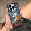 Cute Cartoon S-Snoopys For IPhone 17 16 15 14 13 12 11 Pro Max Plus Pro Corrugated Shockproof Matte Phone Cover