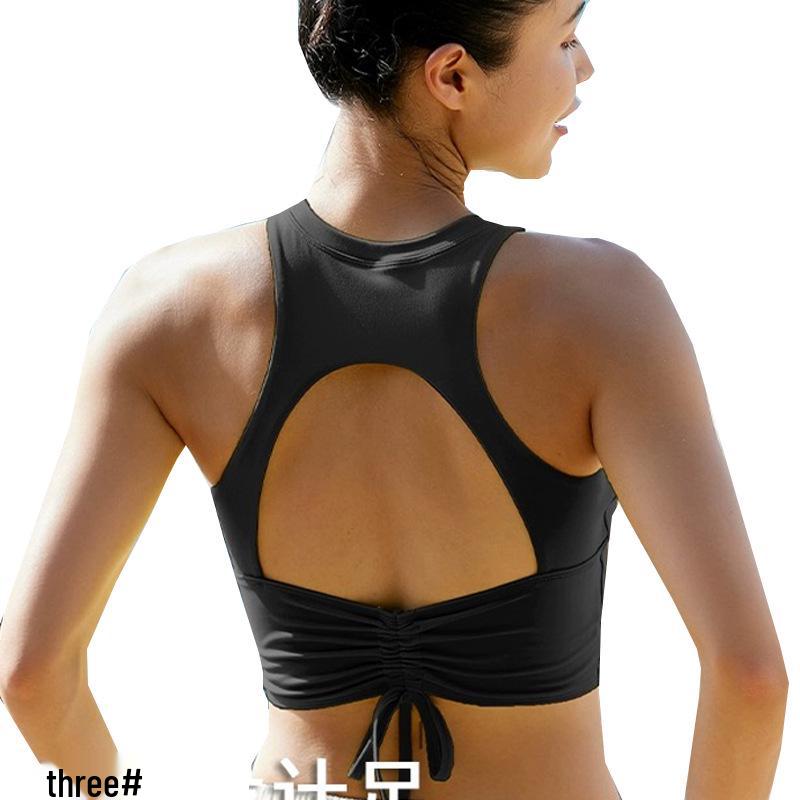 Women's High-Intensity Support Sports Tank with Beautiful Back - High Elasticity for Fitness, Running, Yoga