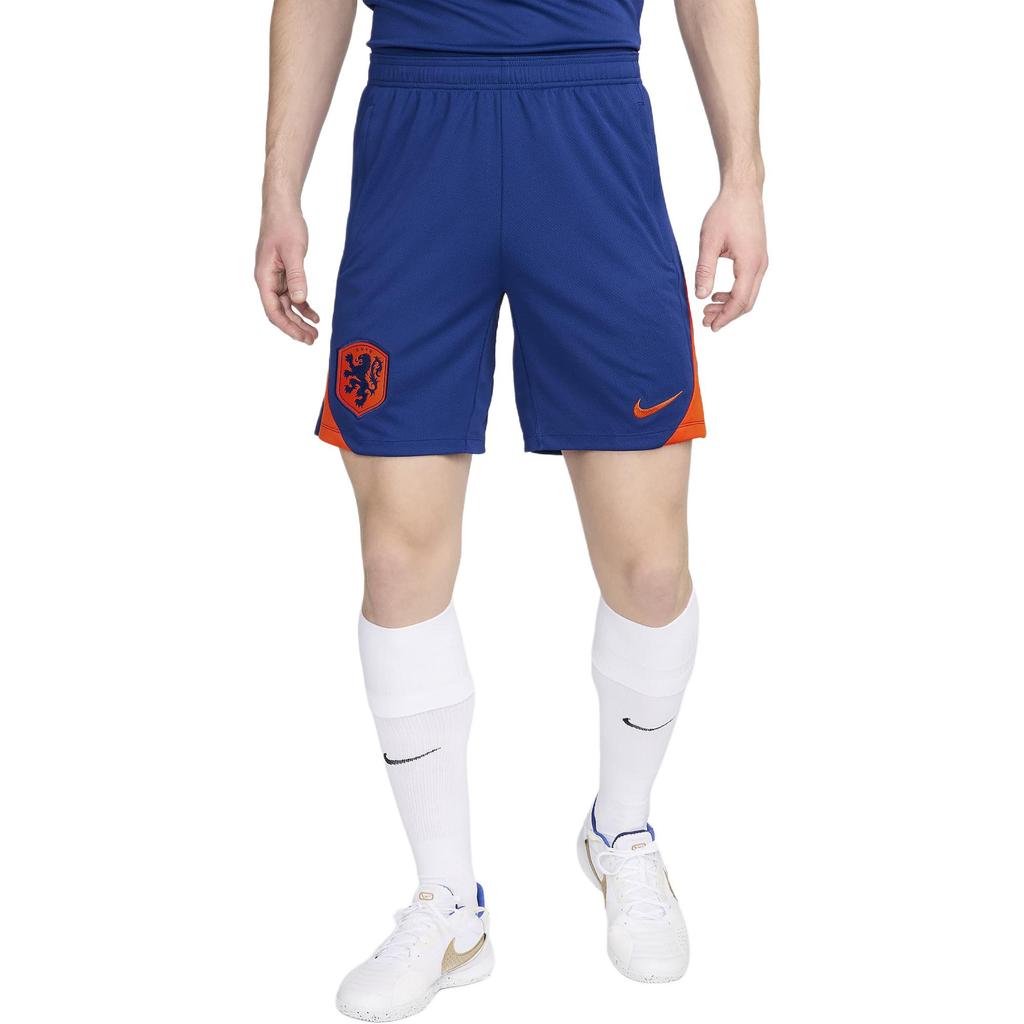 New Nike Netherlands Strike Dri FIT Casual Shorts Men's Dark Royal Blue FJ2206-455