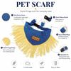Pet Scarf Soft Skin-Friendly Comfortable Breathable Washable Adjustable Neck Size Anti-Frustration Dog Collar Pet Products