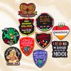 10pcs Set Patch Netherland Oeteldonk Emblem Embroidery Patches For Clothes Iron On Patches For Clothing Uniform Embroidered Diy 
