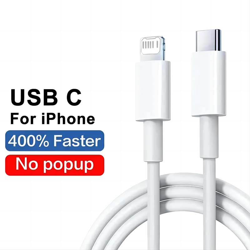 

USB A to Lightning Cable For iPhone 14 13 12 11 Pro Max Plus XR Xs Max USB A Fast Cable Charger Wire Phone Accessories 1M 2M 3M 1m