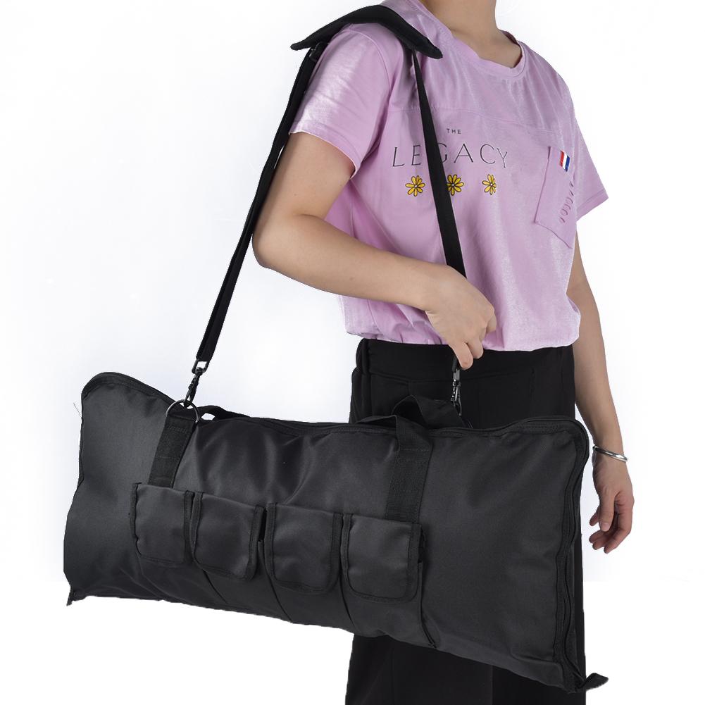 Outdoor Large Capacity Protective Casing Physical Tactics Training Shoulder Bagblack