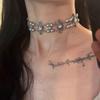 2025 High-End Gothic Punk Necklace: Y2K Dark Style Clavicle Chain for Women