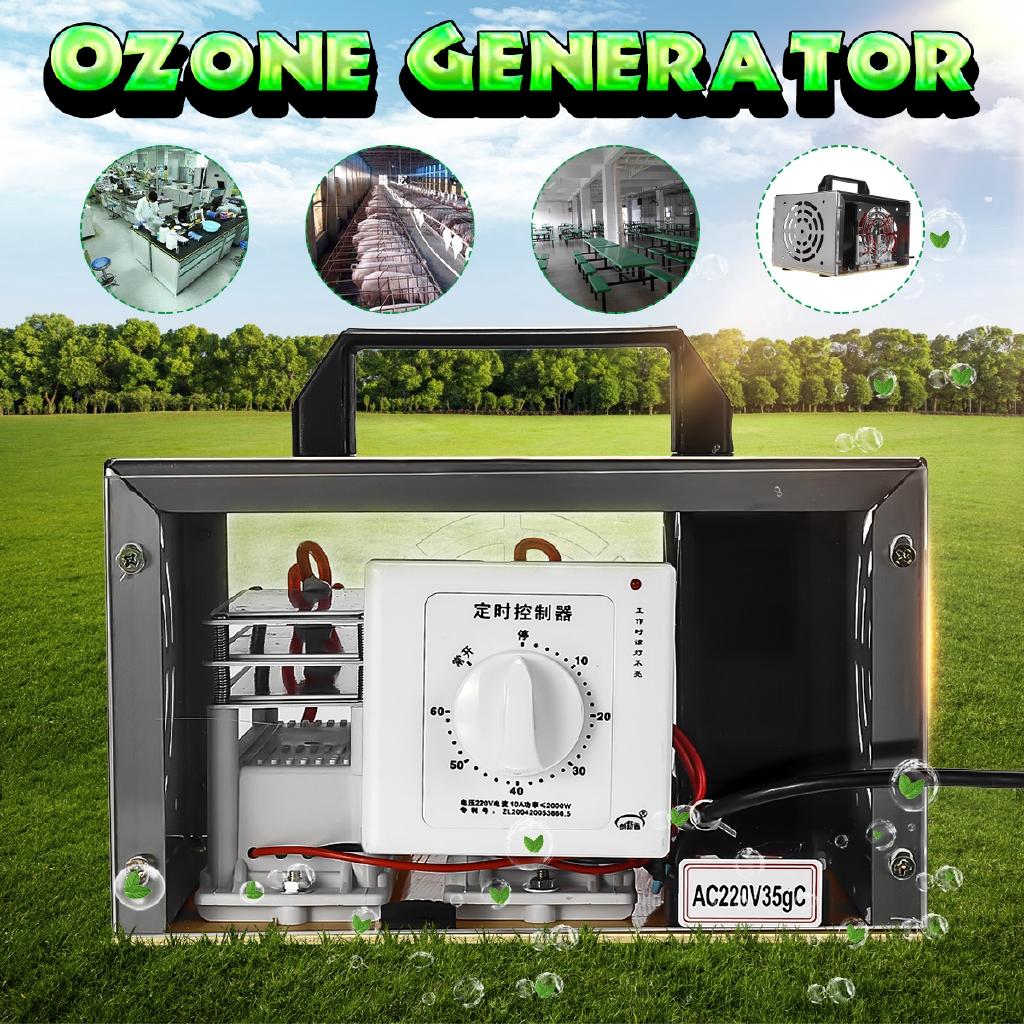 200W Ozone Generator Air Purifier Ozonizer Sterilizer Air Cleaner Ozono Disinfection Sterilization Formaldehyde