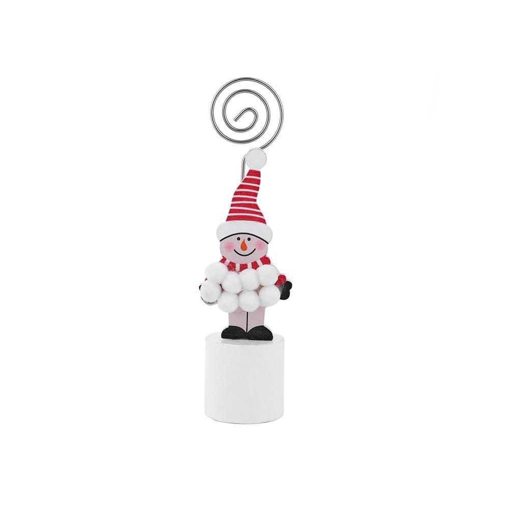 

Wooden Business Card Holder Creative Photo Album Holder Note Holder Desktop Style 2