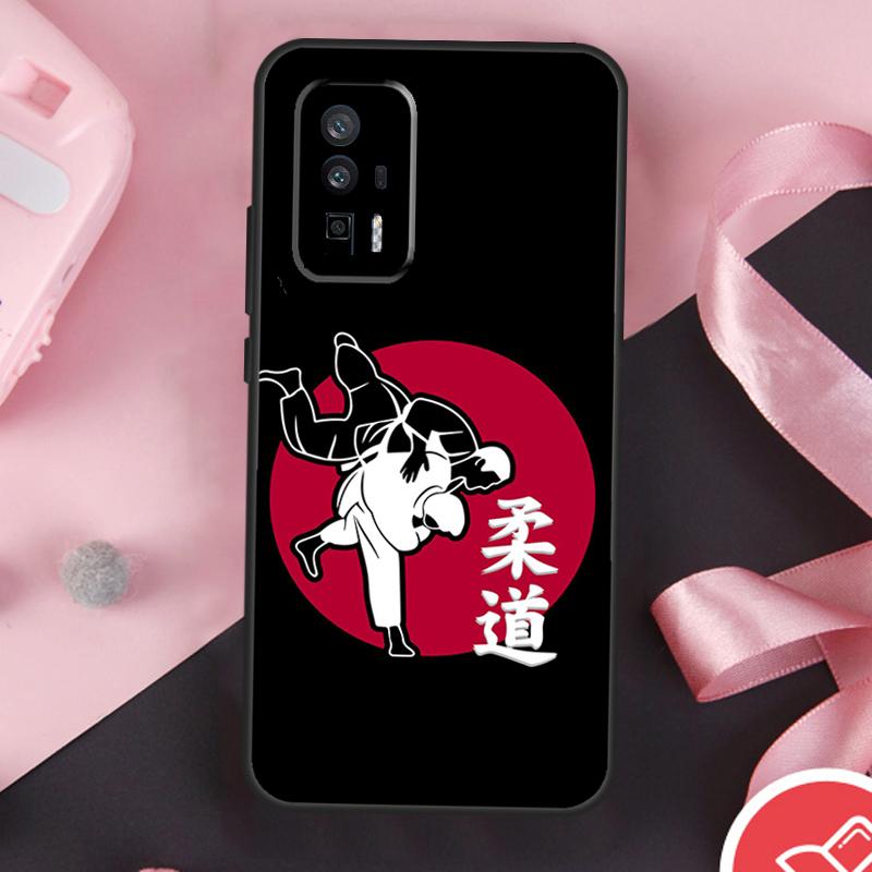Judo Taekwondo Karate Case For Xiaomi 14 Ultra Mi 15 13 11T 12T 13T 14T Pro POCO X7 Pro X3 X5 X6 F5 F6 F7 Cover