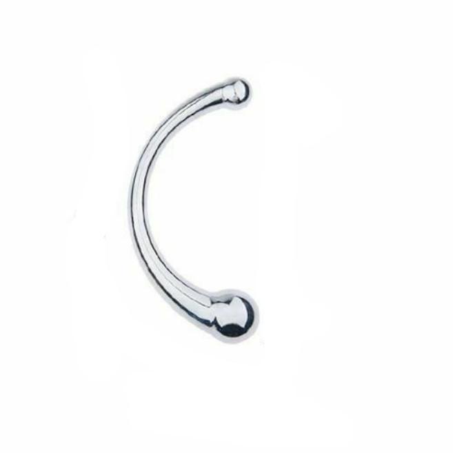 Double Ended Stainless Steel Butt Plug Dildo Metal Anal Bead Balls Non Vibrating Butt Plugs