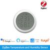 ZigBee Smart Thermometer – Indoor Temp & Humidity Sensor with LCD, APP & Voice Control (Alexa/Google Home)