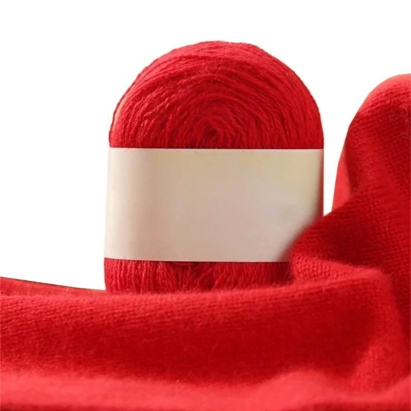  Soft Mohair Cashmere Wool Knitting Yarn Lightweight Hand Knitwear Yarn DIY Shawl