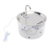 Cat Water Fountain Plastic Stainless Steel Bowl 3L Capacity Automatic Pet Water Dispenser Dog Drinking Fountain