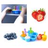 Ice Cream Mold Silicone Popsicle Bar Reusable Non-stick Ice Cube Tray Homemade Food for Kids Mini DIY Family Party Essentials 6