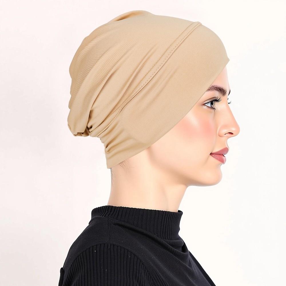 

Soft Modal Turban Hat Wrap Style Islamic Headband New Cancer Chemo Hat Women Headwear