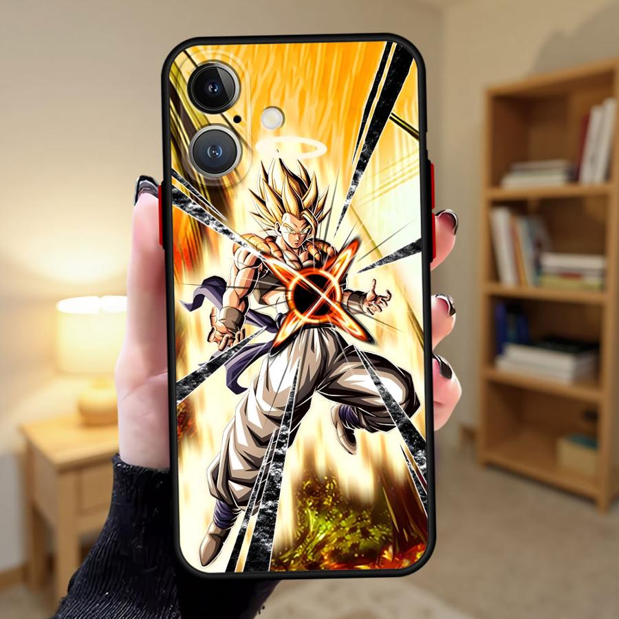 Hülle für iPhone 17 Air 14 XS 15 Plus 13 Mini 17 16 Pro Max 11 16e 12 Rückseite Handyhülle Dragon Ball Goku Talent