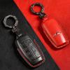 Korean Special Key Protective Cover Is Suitable for Lawns Genesis Gv80 High-end Leather Car Key Bag.