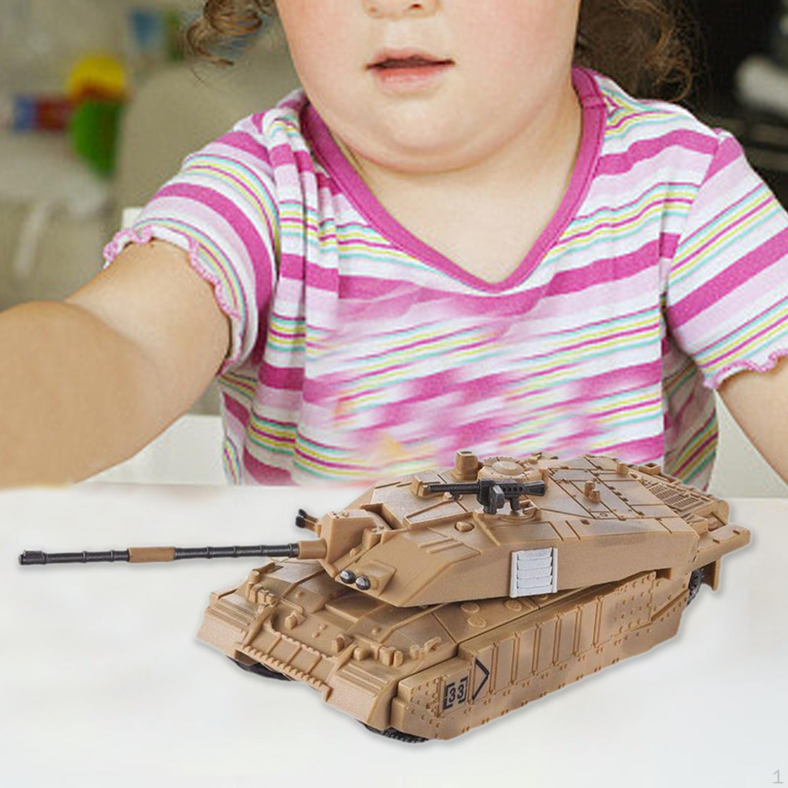 

1/72 масштаб DIY головоломка конструктор миниатюрный танк блоки тяжелая модель игрушка для Style E