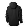 Men's Hooded Jacket Waterproof Wear-Resistant Casual Sports Outdoor Mountaineering Jacket