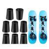 8pcs Vertical Ski Clothes Wall Support Space Saving Ski Equipment Rack Snowboard Holder for Home And Retail Use