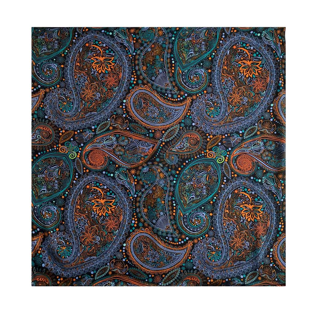 High-quality Luxurious Silk Scarves Headband Scarfs Neck Scarf For Women Chain Silk Scarf Women's Decorative Shawl EMA