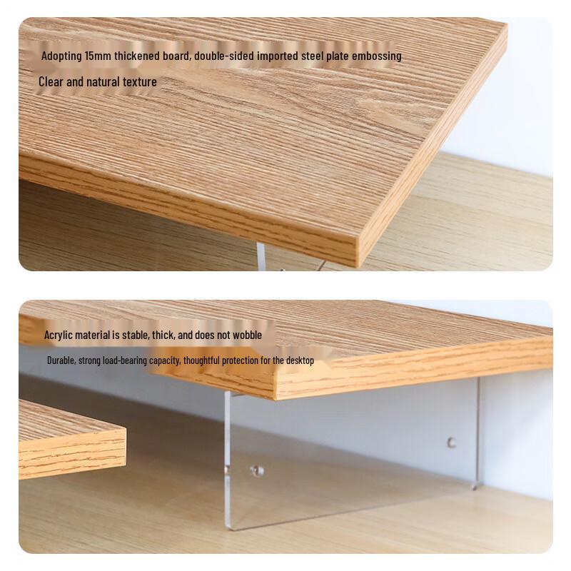 Acrylic Laptop and Monitor Riser Stand