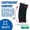 Phiten Elbow Supporter, Soft Type, Black, Sizes L-LL