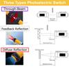 1PCS E3F-DS30C4 Proximity Switch Photoelectric Sensor Switch NPN PNP DC6-36V 30cm Detection Range Adjustable Diffuse Reflection