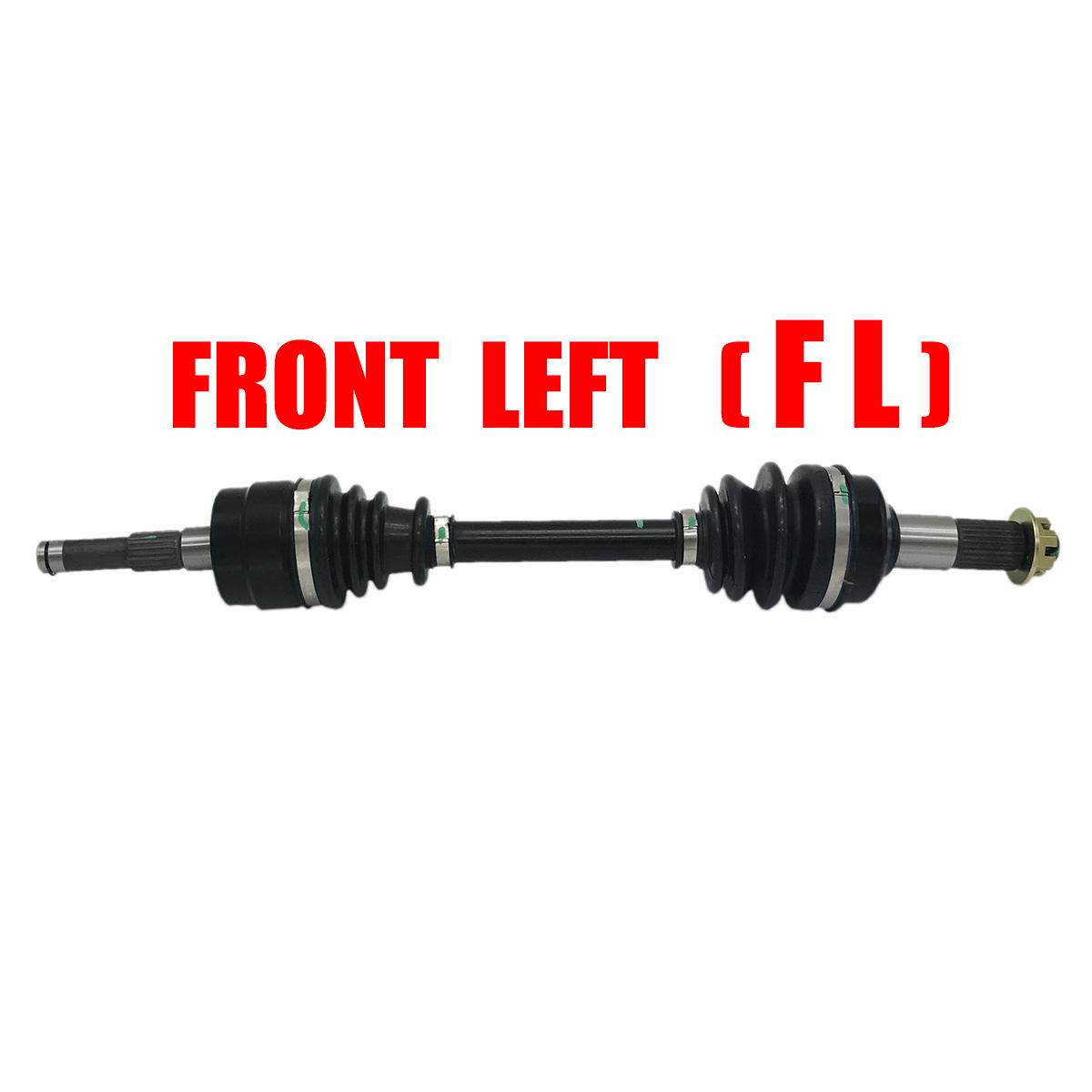 Front CV Axle Joint Universal Joint Assy for Hisun 500cc 700cc ATV HS500 HS700 47210-107-0000 47230-107-0000 Front Left (FL)