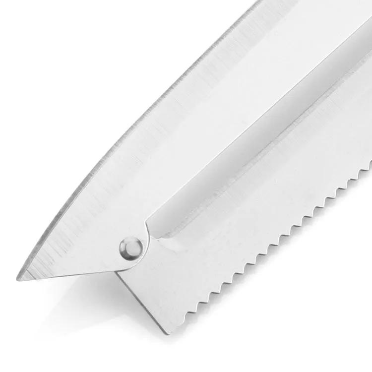 Stainless steel fish scale kitchen Knives knife set sharpener chef knife Paring Cooking Tool Sharp Handle Vegetable Fruit Cutter
