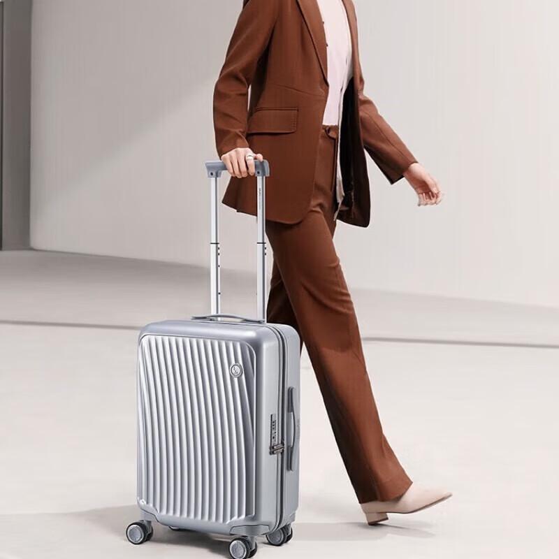 OIWAS Smart Travel Trolley Case with Shock-Absorbing Wheels