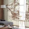 Sailing Ship Tulle Sheer Window Curtains For Living Room The Bedroom Modern Chiffon Voile Organza Curtains Decor Drapes