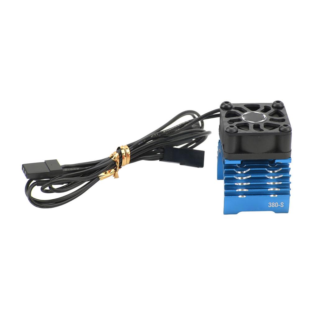 RC Motor Single Cooling Fan Heat Sink Aluminum Alloy 32000RPM RC Radiator for 28mm 29mm 380