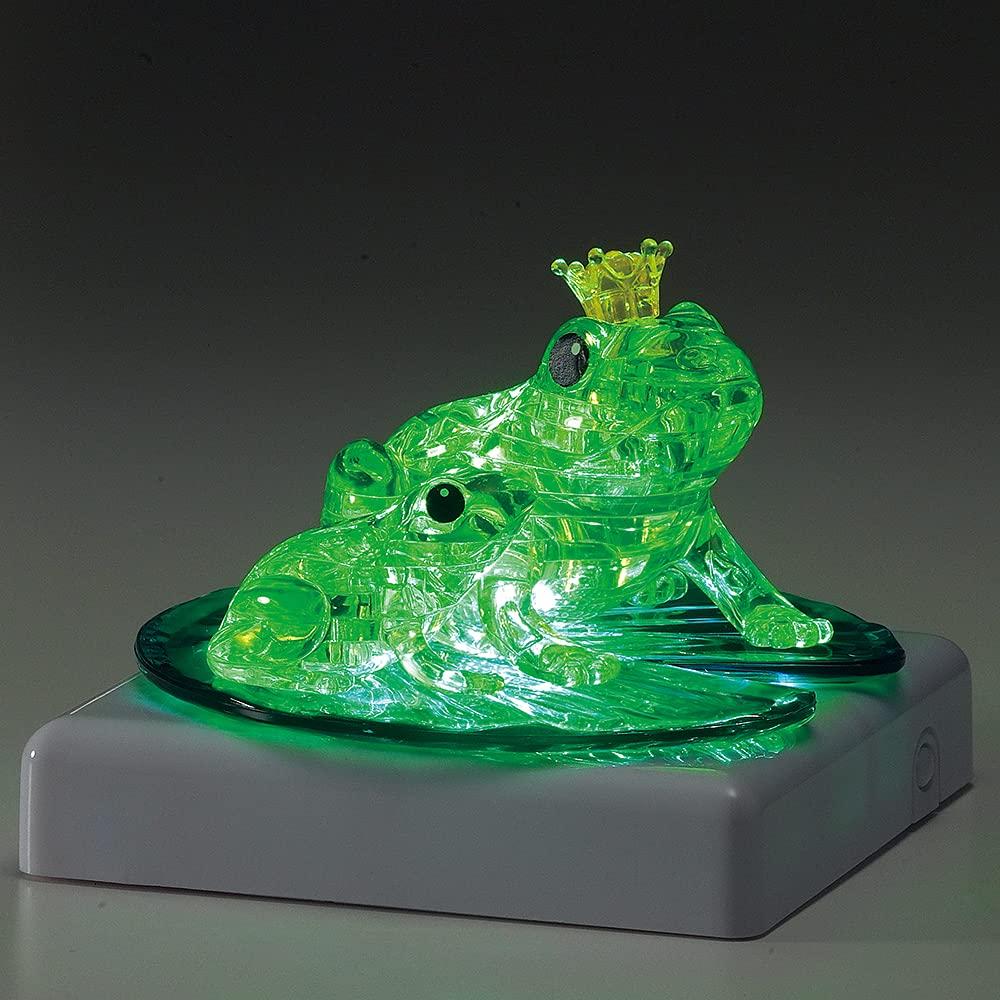 Beverly Crystal Puzzle Frog 50273 Green 42-Piece