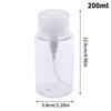 120/150/200/300Ml Empty Pump Dispenser Liquid Uv Gel Polish Nail Art Polish Clean Bottle Polish Cleanser Remover Bottle