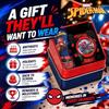 Kids Light Up Watch (Batman Despicable Minion Heist Paw Patrol Shopkins Spiderman) Spiderman Red