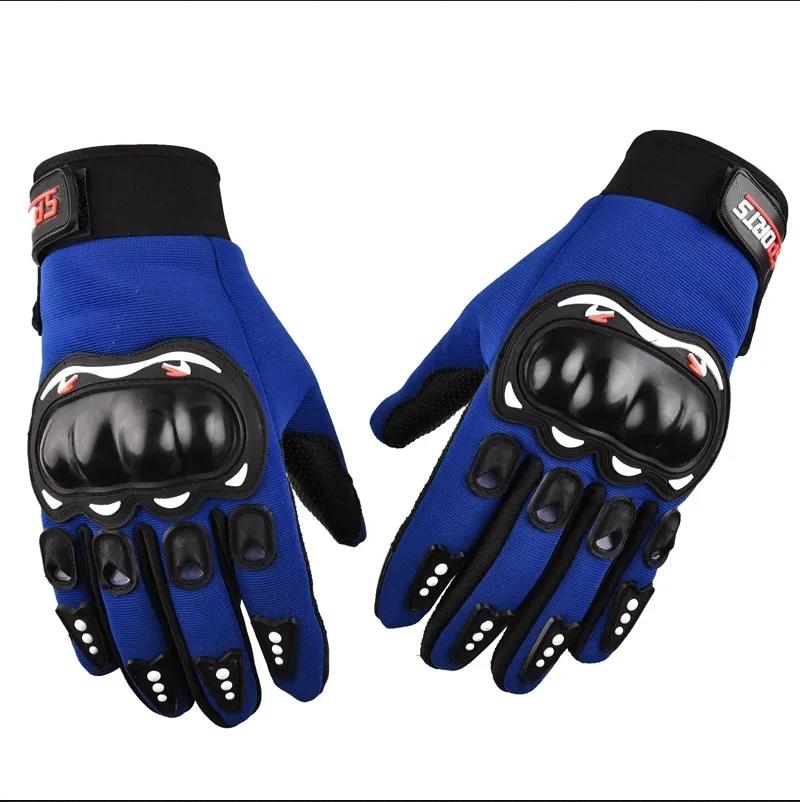 

Motorcycle Gloves Full Finger Protective Outdoor Knight Sports Breathable Racing Cycling Street Riding Fitness Gloves