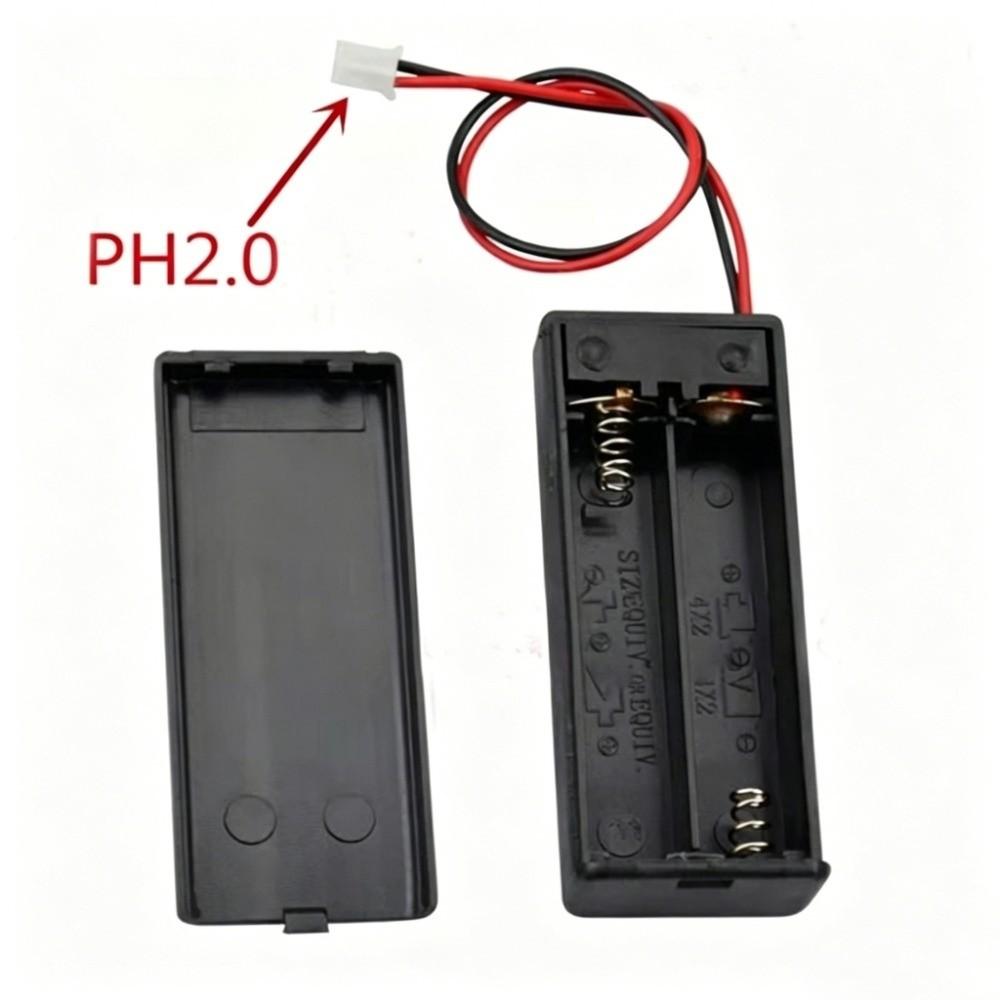2 AAA Battery Battery Case 3V Battery Box Practical 2 AAA Battery Holder Battery