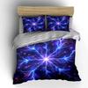 "Electric cosmos radiance." Bedding sets Duvet covers Pillowcases(1* Duvet Cover 2* Pillowcases without duvet insert)
