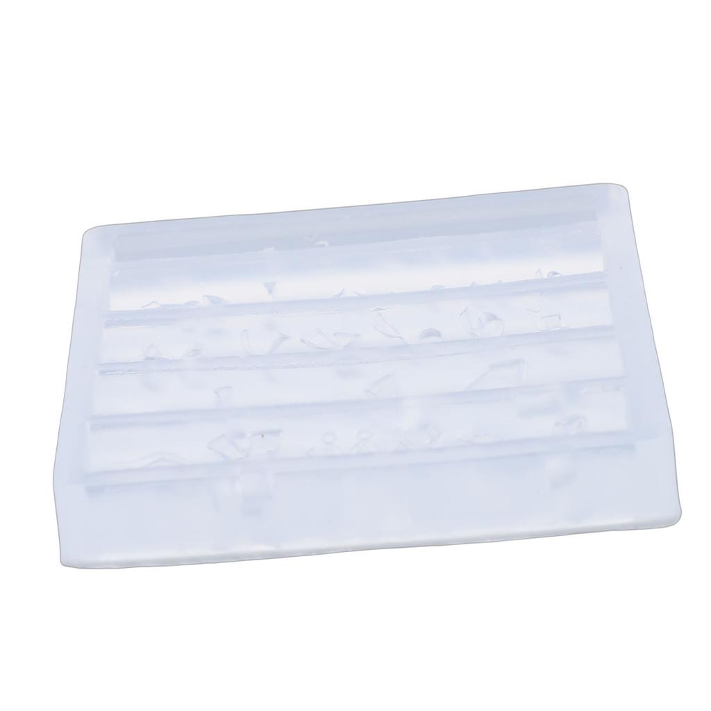 Silicone 3D Nail Mold Reusable Clear Flexible Nail Art Carving Template for Resin DIY Crafts Type B