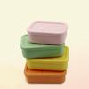 Silicone Sealed Fresh-keeping Lunch Box Storage Box, Three Compartment Food Grade Complementary Food Box